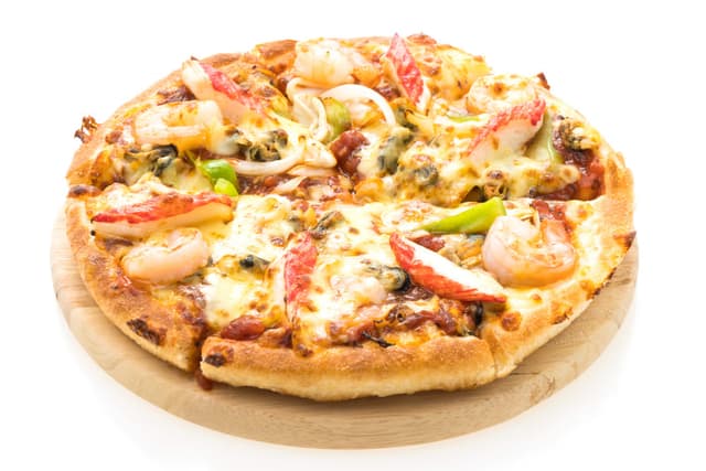Pizza de mariscos