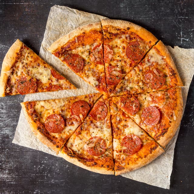 Pizza de salami
