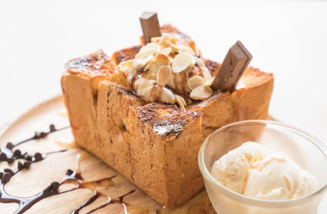 Postre de vainilla