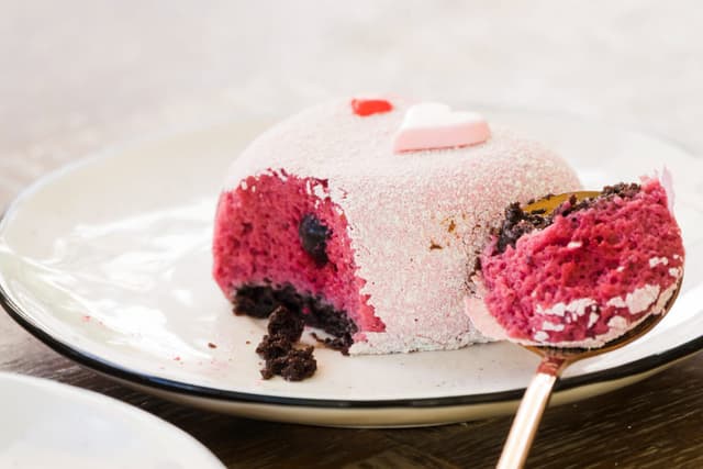 Postre de fresas